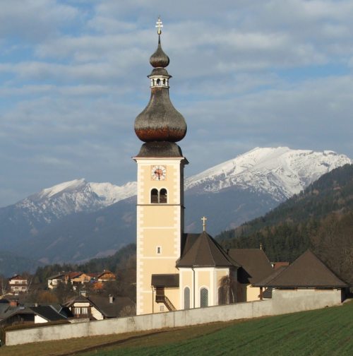 Pfarrkirche St. Johann Baptist Obermillstatt (© Foto: Foto Pfarre )