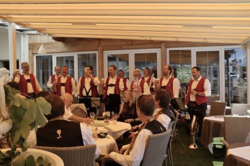 die Bauernkapelle KELAG Villach a cappella (Foto: Martina Trampitsch)