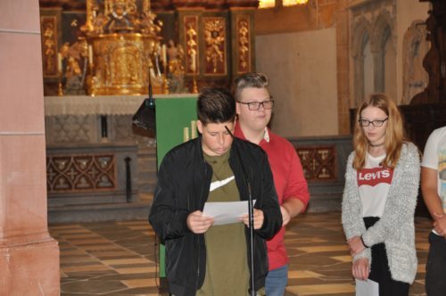 Unsere Schüler als Lektoren.