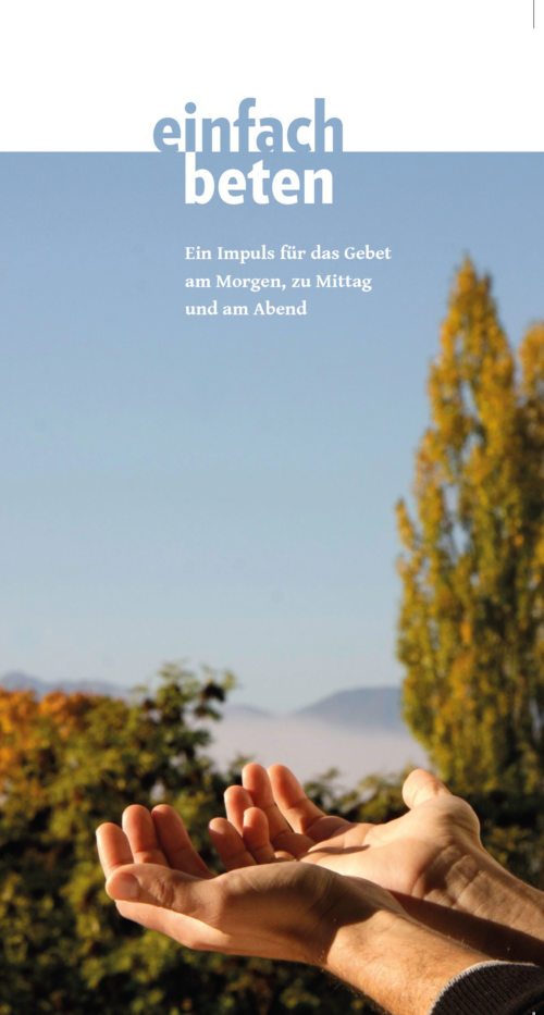 Cover der Gebetskarte (© Foto: Georg Haab / Bearbeitung: Ch. Maderthoner)