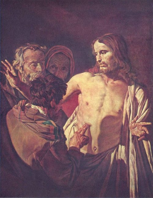 de.wikipedia.org Der ungläubige Thomas (© Foto: Gerrit van Honthorst, 17. Jh.) de.wikipedia.org Der ungläubige Thomas (© Foto: Gerrit van Honthorst, 17. Jh.)