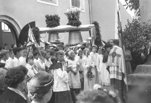 GLOCKENWEIHE am 4. Juli 1954 GLOCKENWEIHE am 4. Juli 1954