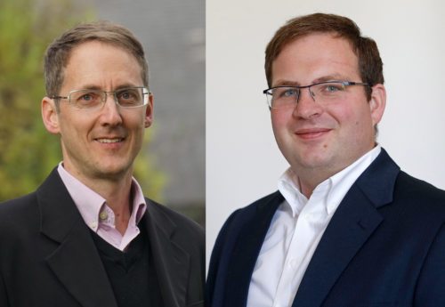 Georg Granig (l.) und Ulrich Kogler werden am Sonntag zu Diakonen geweiht. (© Foto: A. Pichler (l.), Pressestelle/Eggenberger) Georg Granig (l.) und Ulrich Kogler werden am Sonntag zu Diakonen geweiht. (© Foto: A. Pichler (l.), Pressestelle/Eggenberger)