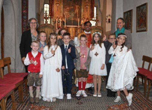 Unsere Erstkommunionkinder (Foto: Bolesch)