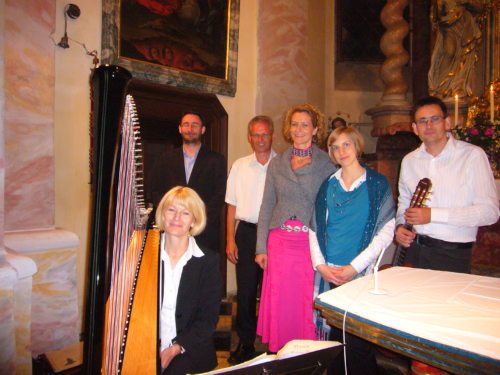 v.l.: Eveline Schuler, Klaus Einspieler, Christoph Mühlthaler, Edeltraud Hirm, Veronika Simonitti, Karl Fellner (© Foto: Evelyne Mitterberger)