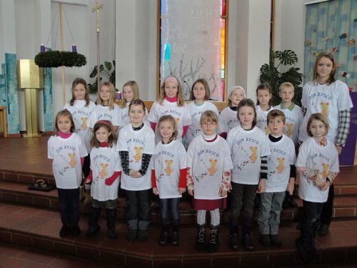 Gruppenfoto von den Kirchenmäusen (© Foto: Kath. Gemeindezentrum Don Bosco)