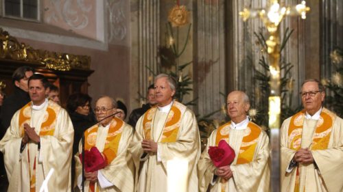 Hl. Messe am Silvesterabend 2018 im Dom zu Klagenfurt (Pressestelle / Eggenberger) Hl. Messe am Silvesterabend 2018 im Dom zu Klagenfurt (Pressestelle / Eggenberger)