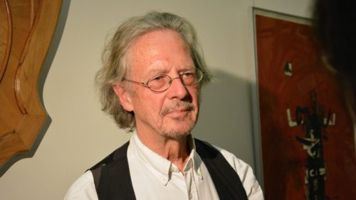 Peter Handke im Stift Griffen (Foto: Vincenc Gotthardt)