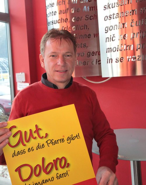 Robert Hedenik »Žup­nijski svet je skupnost ljudi, kjer vsak s svojim talentom gradi našo faro. Še več pa je tistih ljudi, ki pomagajo, da se lahko izvedejo vsa dela, ki jih župnijski svet načrtuje.« (© Foto: opetnik/Nedelja)
