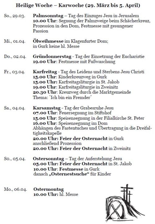 Pfarrblatt Gurk (© Foto: PG) Pfarrblatt Gurk (© Foto: PG)