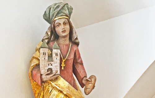 Hemmastatue in der Stiftskapelle in St. Georgen&nbsp; (Foto: Stift St. Georgen)