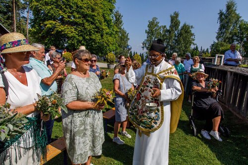 Kräutersegnung 2025 in der Pfarre Hl. Dreifaltigkeit am Gray; Foto: Diözesan-Pressestelle/Wieser