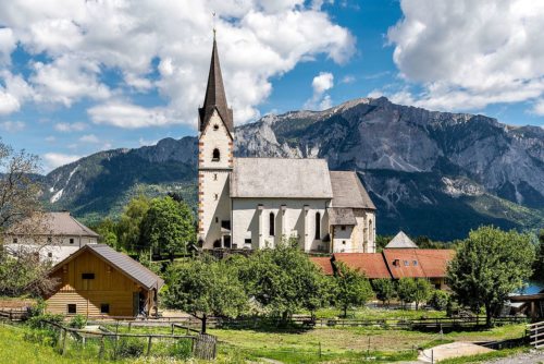 Pfarrkirche Göriach/Gorje - Mariä Namen (© Foto: privat)