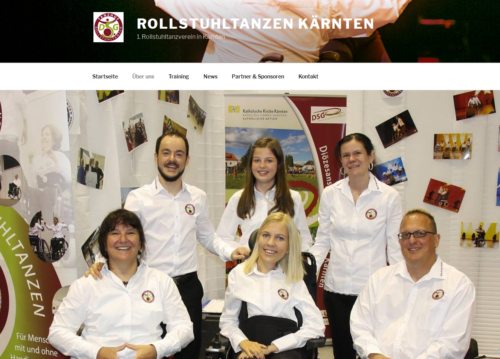 Homepage des DSG Tanzhof Rollstuhltanzen