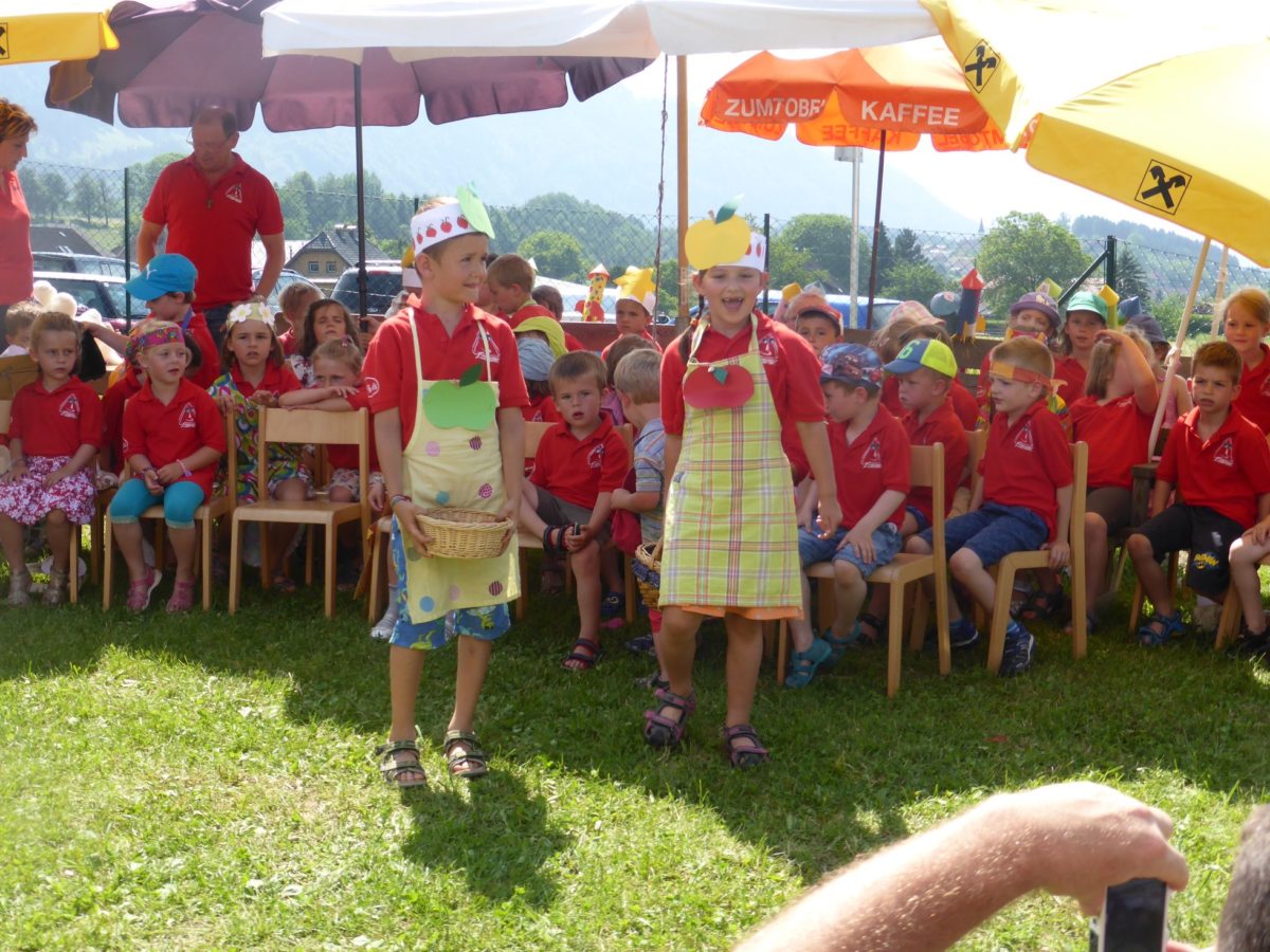 Abschlußfest im Kindergarten Triangel