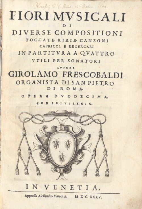 Titelblatt des Erstdruck 1635