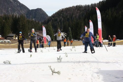 Wie Sporter und Sportlerinnen waren mit vollem Einsatz mit dabei (© DSG/Kärnten)