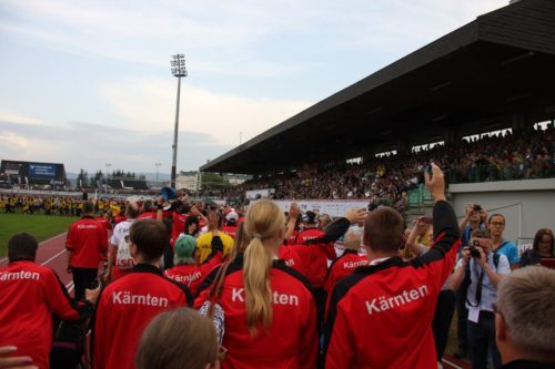 06/2018 Bei den Special Olympics Sommerspielen in Vöcklabruck (© Foto: Auer/DSG Kärnten)