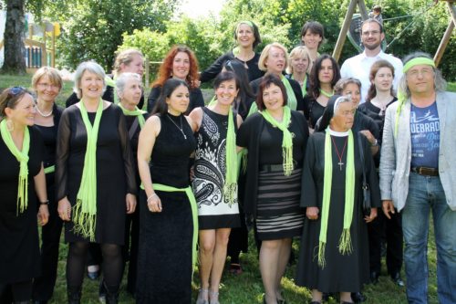 Chor “Cappella Sancti Jacobi“ – Der Chor “Cappella Sancti Jacobi“ beim Proben