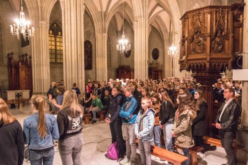 Wortgottesdienst als Abschluss der SpiriNight im Stift Admont (Foto: Peter Artl)