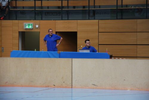 Sigi Unterweger und Tobias Kollienz hatten stets alles im Blick (© Auer/DSG Kärnten)