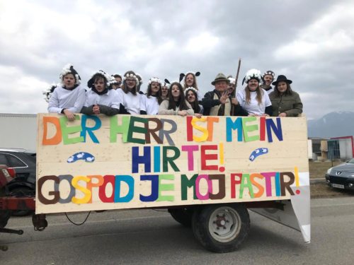 Die ganze Herde (Foto: Pfarre Eberndorf) Die ganze Herde (Foto: Pfarre Eberndorf)