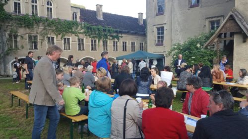 Begegnung im Schloss Eberstein. (© Foto: Pinto)