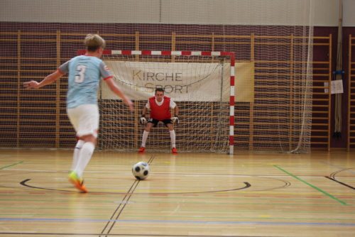 Die zweite Fußballbegegnung fand in der Sporthalle Lind in Villach statt (© Auer/DSG Kärnten)