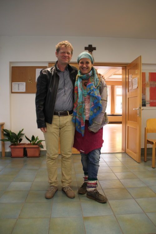 Mit Julia Petschnig beim Kritischen Oktober 2016 (© Foto: pd) Mit Julia Petschnig beim Kritischen Oktober 2016 (© Foto: pd)