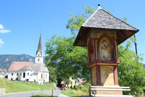 Bildstock im südlichen Bereich von St. Stefan (Bild: Peter Sternig).