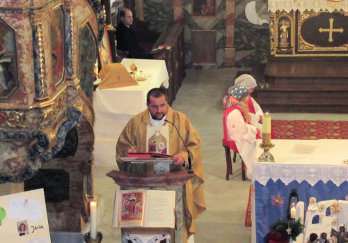 Festgottesdienst am Christtag - Predigt. (Bild: PSt). Festgottesdienst am Christtag - Predigt. (Bild: PSt).