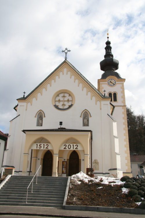 Stadtpfarrkirche Bleiburg (© Foto: Pfarre Bleiburg/Pliberk)