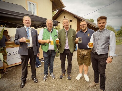Danke unseren Stadtvertretern fürs mitfeiern (Foto: PAss. Peter Artl)