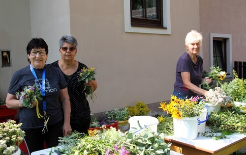 Elisabeth Hopfgartner, Edeltraut Mösslacher und Maria Pichler (C) Brigitte Weber