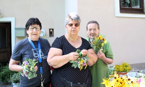 Elisabeth Hopfgartner, Edeltraud Mösslacher und Katharina Fellerer (C) Brigitte Weber