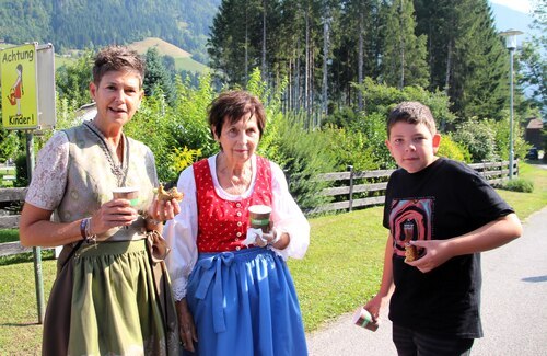 Katja, Jolanda und Benjamin Regittnig (C) Brigitte Weber