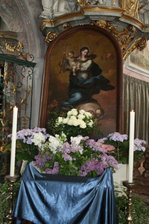 Das Marienbild in der Klagenfurter Domkirche. (© Foto: Dompfarre)