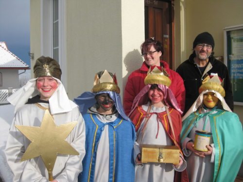 Sternsinger startbereit (© Foto: pf wo)