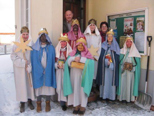 Sternsinger startbereit (© Foto: pf wo)