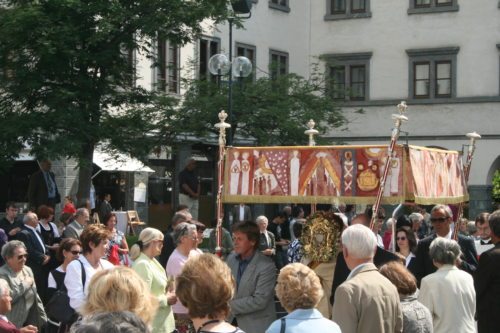 Fronleichnam in Klagenfurt 2011. (© Foto: Dompfarre)