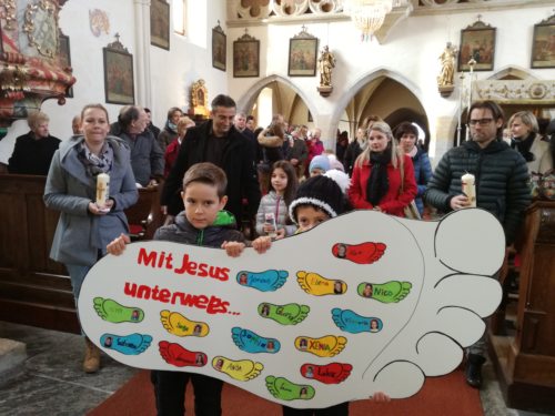 “Mit Jesus unterwegs“ (© Foto: KM)