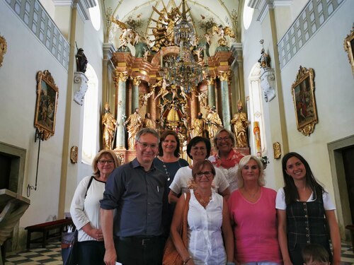 Andacht in der Pfarrkirche in Leutschach (Foto: Robert Strabegg-Leitner)