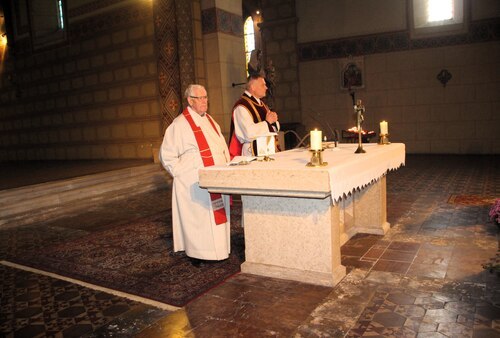 Pfarrer Hörner und Pfarrer Wege (C) Brigitte Weber