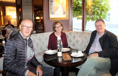 Herr und Frau Lindner mit Herrn Hofrat Dörflinger (c) Brigitte Weber