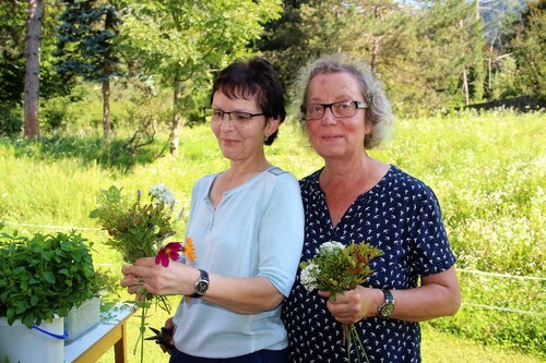 Frau Manuela Warum und Frau Sissy Feichter (C) Brigitte Weber