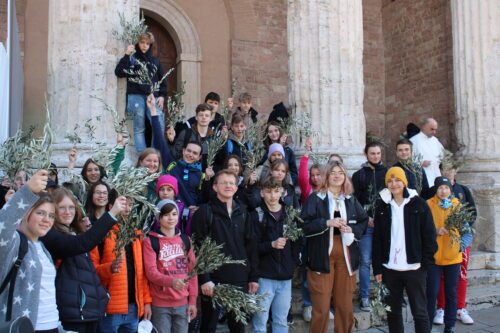 Palmweihe in Assisi (Foto: M. Wrienz) Palmweihe in Assisi (Foto: M. Wrienz)