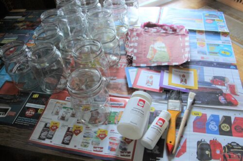 Vorbereitung der Aktion (C) Brigitte Weber