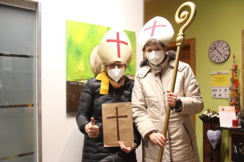 Frau Margarethe Brandner und Frau Regittnig (C) Brigitte Weber