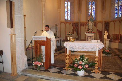 Gedenkmesse in der Marienkirche mit Provisor Mrawczynski (Bild: Angela Moritsch).