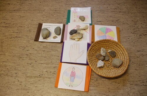 6 Plätze des Lebens mit Steinen (C) Brigitte Weber